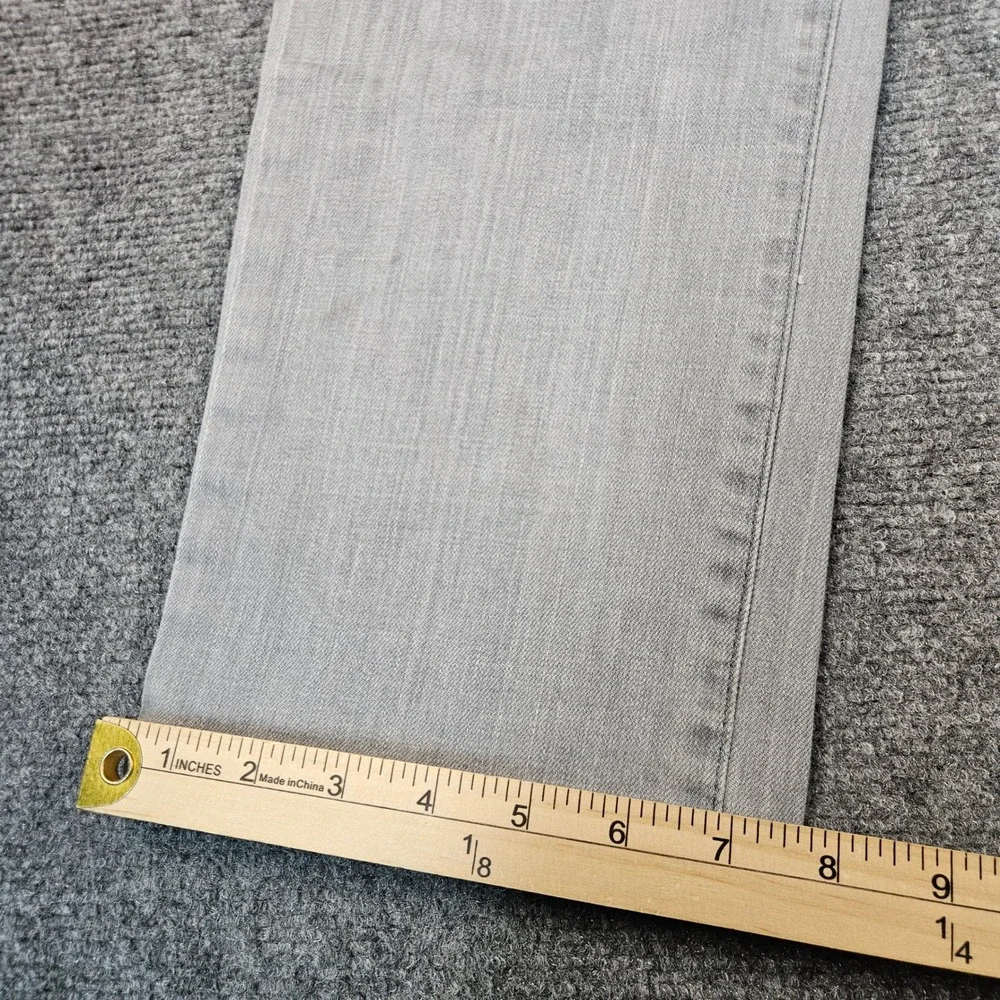 AG Adriano Goldschmied The Graduate Tailored Leg Gray Jeans 30x34 Actual 32x30.5